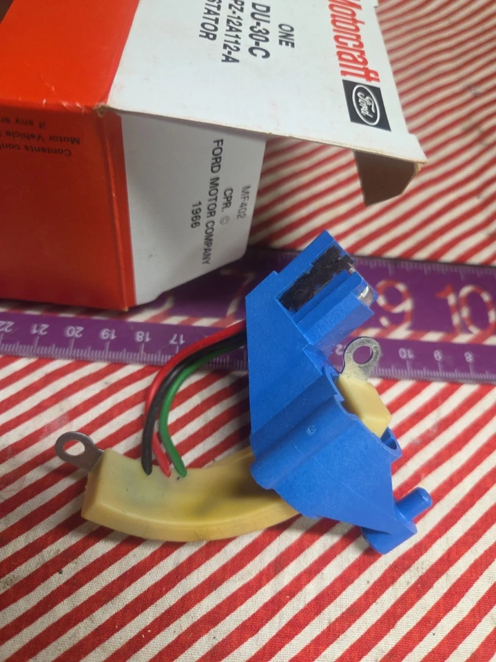 NOS 1986-1993 Ford Mustang Distributor Stator Motorcraft DU-30-C - Image 2 of 4