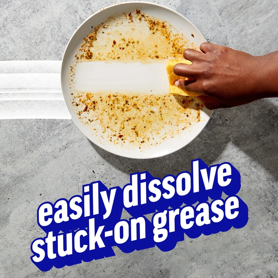 3 pack Triple Action Dishwashing Liquid Dish Soap, Orange Scent, 145 Fluid Ounce - Image 3 of 4