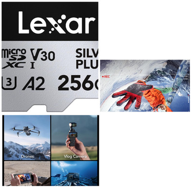 Lexar Micro SD Karte 256GB UHS-I 205MB s Full HD 4