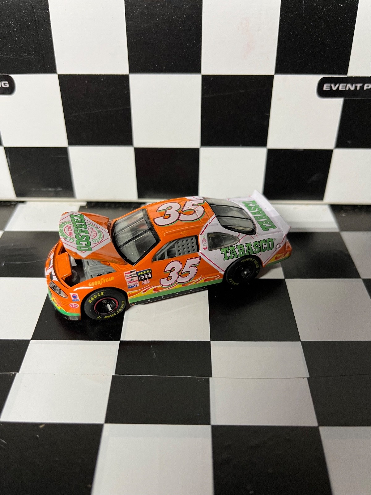Racing Champions Todd Bodine #35 Tabasco Grand Prix escala 1:64 diecast