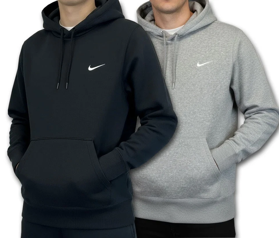 Nike Air Crew Swoosh Logo Hoodie Hoody Kapuzen Pullover Sweater Sweatshirt NEU - Bild 1 von 1