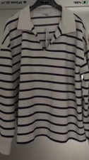 Ladies Striped sweatshirt size 12-14 New RRP  18