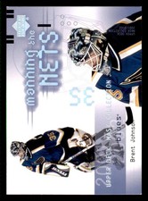 2001-02 UD Mask Collection #126 Brent Johnson MTN