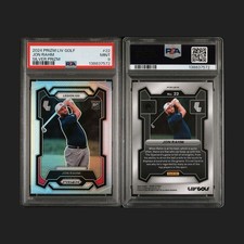 Jon Rahm 2024 Prizm LIV Golf Silver ROOKIE RC #22 PSA 9
