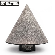 2 Inch Diamond Chamfer Finger Milling Bits Tile Finishing Hole Cone Countersink