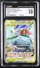 2018 Celebi & Venusaur Gx 001/095 Holo Tag Bolt Japanese CGC 10 Gem Mint