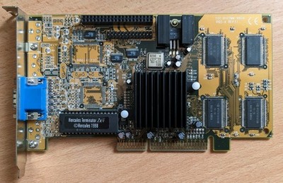 Hercules Terminator 2X/i Intel 740 AGP 3D Retro Grafikkarte 8 MB SDRAM !!!TOP!!!