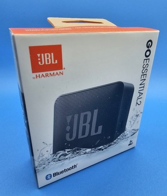 JBL HARMAN GO ESSENTIAL 2  PORTABLE BLUETOOTH GRAB & GO WATERPROOF SPEAKER Black