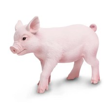 Piglet Miniature Animal Safari Collectible Toy Figure 4.75"L 3"H
