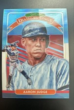2020 Panini Donruss Optic - Diamond Kings Aaron Judge #30 Carolina Blue & White