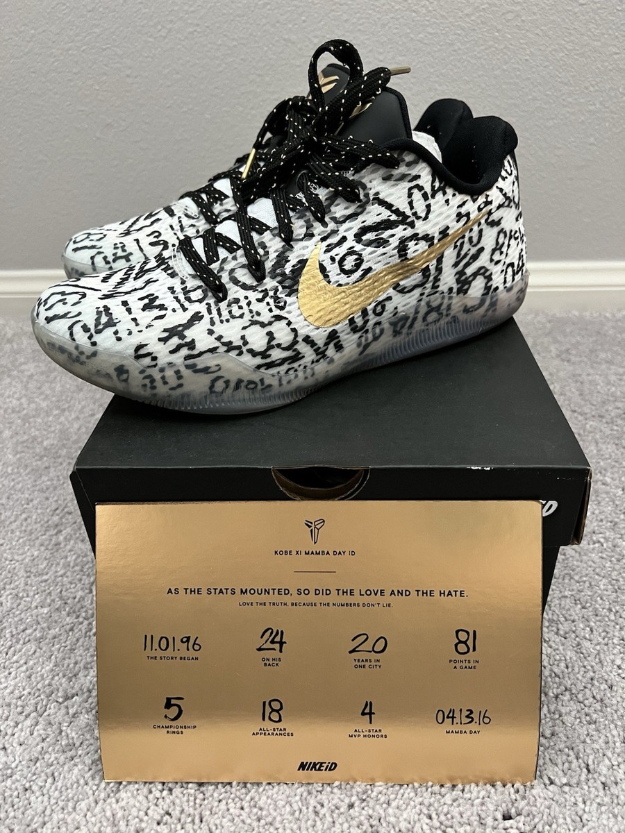 Nike Kobe 11 iD Mamba Day 2016 size 8 | eBay