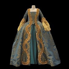 18th Century Queen Marie Antoinette Costume Robe A Francaise Victorian Georgian