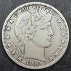 1910 S Barber Half Dollar - VF Details - Better Date and Grade
