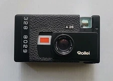 Rollei A 26 35mm Camera - Sonnar 3.5/40 Optics Black- Limited Testing