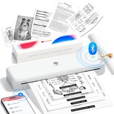 Phomemo M834 Thermodrucker A4 Mobiler Drucker...