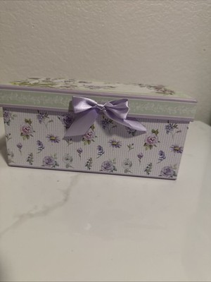 4.2X9'' Porcelain Tea & Toast Set, Lavender Rose