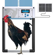 Automatic Chicken Coop Door Opener, One in All 4 Colours, Timer/Light Sensing...