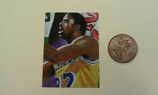 Magic Johnson Los Angeles Lakers Head Shot HOG Mini Oddball