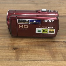Sony Handycam HDR-CX150 Digital Camcorder Red...