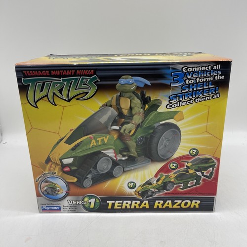 TMNT Teenage Mutant Ninja Turtles Terra Razor (Shell Striker) 2005 VGC ...
