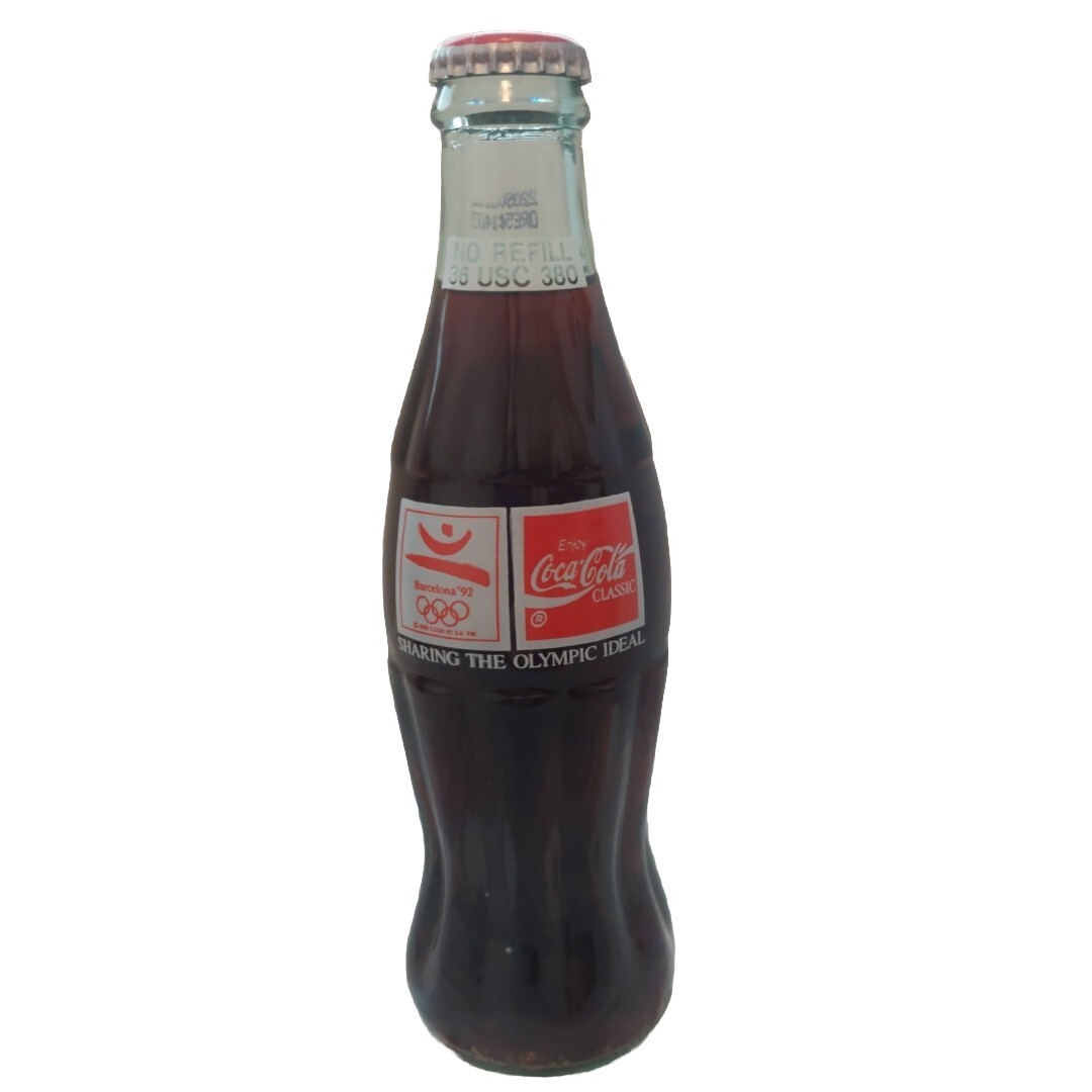 1992 Coca-Cola Classic Coke Barcelona Summer Olympics Unopened 8oz