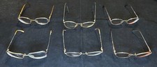 Vintage lot of 6 Women Eyeglass frame Sophia Loren Elizabeth Reflexion zyloware