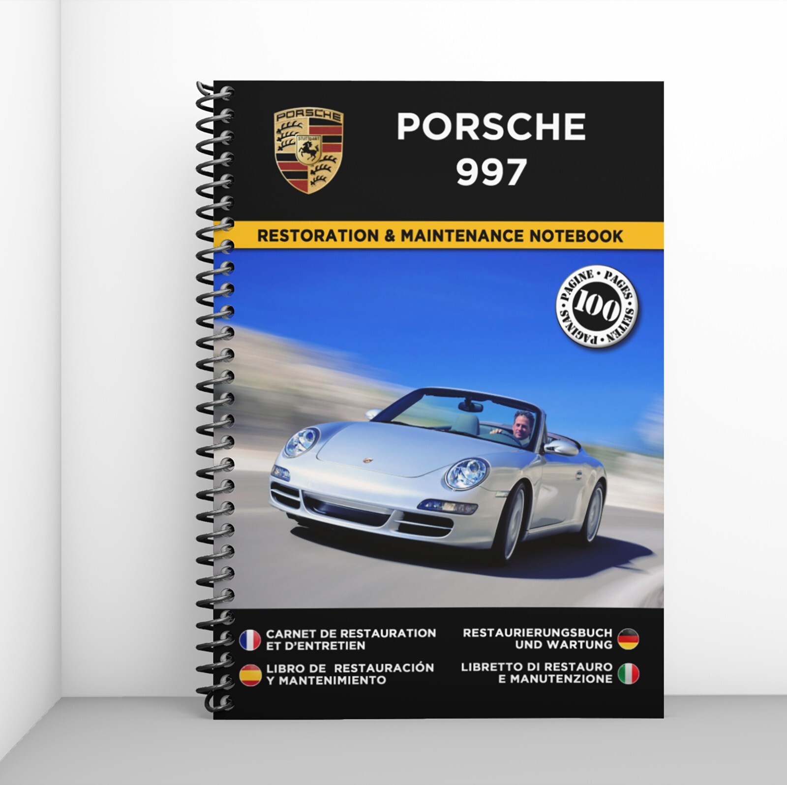 Porsche 997 carnet de restauration et journal de bord mécanique automobile