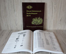 VEB Ersatzteilliste Traktor RS14