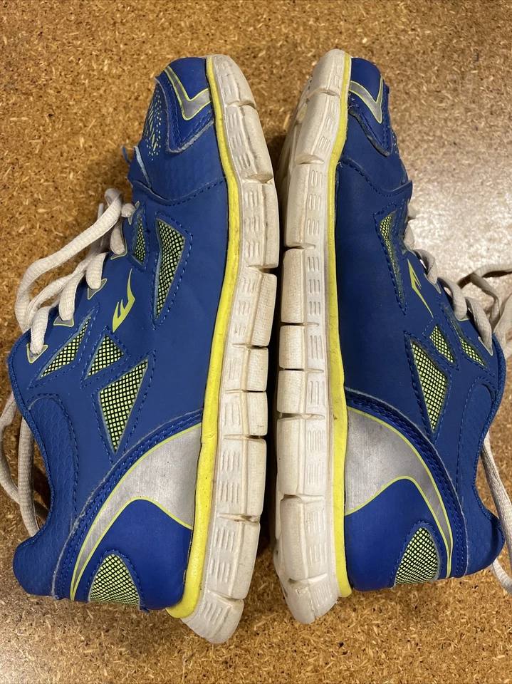 Everlast мальчиков kids синий и желтый теннис обувь кроссовки 2 М - Изображение 3 из 4