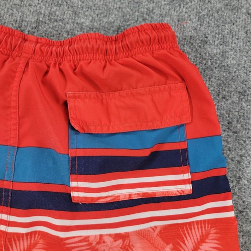 Spyder Shorts Men's XL Red Swim Trunks Drawstring Pockets Lining Floral Graphic - Picture 11 of 14