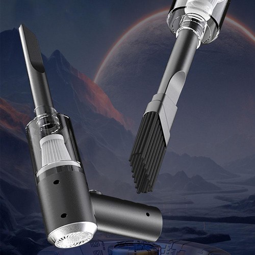 Leistungsstarker kabelloser Auto Staubsauger Mini tragbarer Handstaubsauge D7U4 - Bild 2 von 11