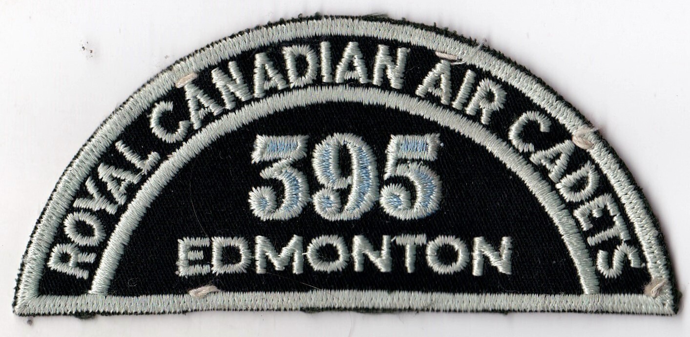 Edmonton 395 Royal Canadian Air Cadets Patch  icszc14