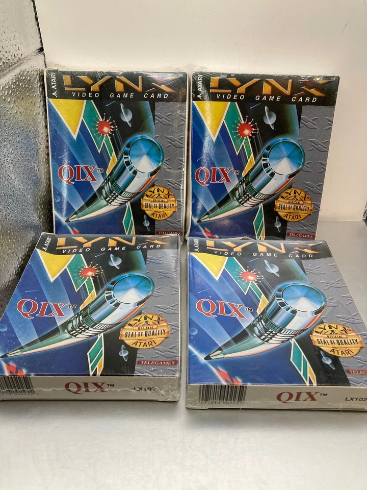 QIX Atari Lynx New Damaged Box By Telegames LX102 - Image 2 of 4