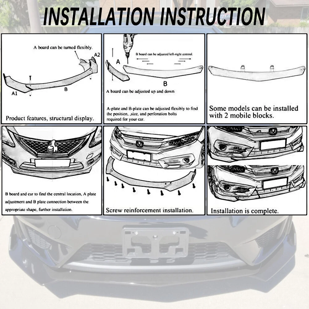 Honda civic bumper on sale parts