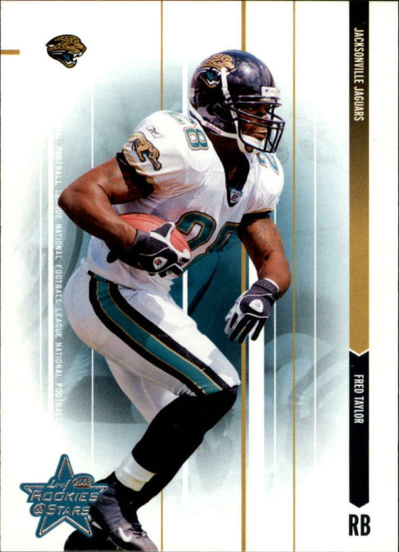 2003  Leaf Rookies & Stars #37 Fred Taylor  Jaguars