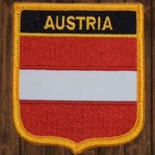 Austria Embroidered Patch — Iron On