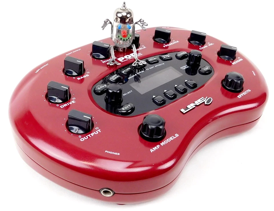 Line 6 Pod XT Guitar Amp Modeler Effects FX +Top Zustand + OVP + 1,5 J Garantie - Image 3 of 4