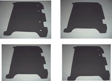 Gastraum Teppich Fußmatte für Modell mit Kühlboxsitz passend für VW T4 Multivan