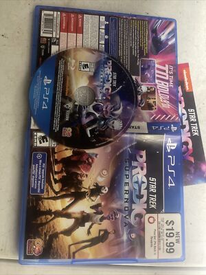 STAR TREK PRODIGY SUPERNOVA - PlayStation 4 Complete Tested Works CIB PS4