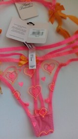 AGENT PROVOCATEUR PERDIA BRA 34C/D 36C/D/DD/E & 3 MEDIUM SUSPENDER & THONG BNWT