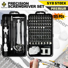 115 IN 1 Precision Screwdriver Set Torx Computer PC Phone Watch Repair Tool Kit