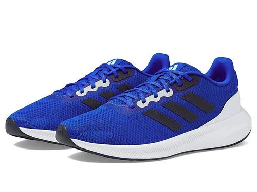 New Adidas Runfalcon 3.0 Cloudfoam Blue Black Running Shoes Mens Size 10 HP7549. adidas Runfalcon 3.0  main image 3