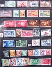 New Zealand Pre-Decimal 36 Stamps