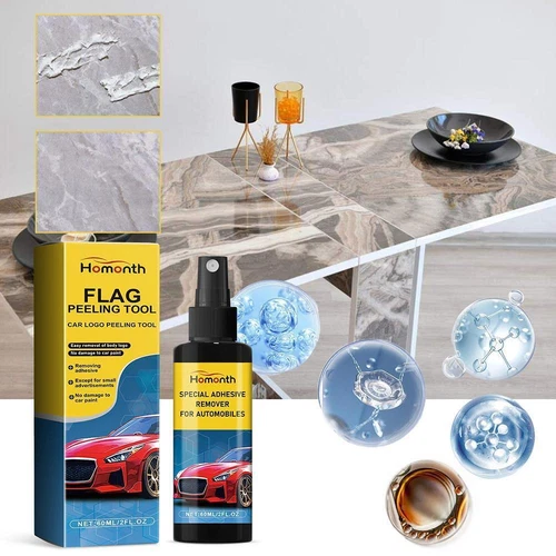 60ml Sticker Remover Sticky Remover Glue Removal Car Spray Hot Cleaner - Picture 3 of 13