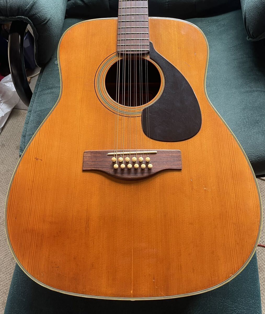 名機 赤ラベル ヤマハ FG-230 12弦ギター ハードケース付き【整備品】 中古・現状渡し】YAMAHA FG-230 12弦アコースティックギター 赤