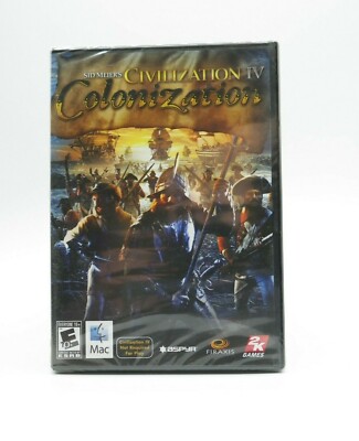 Civilization IV 4 Colonization Mac Brand New 