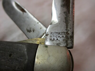 Laqtique Redemptionist レクティーク Vintage Kutmaster Utica 2 blade Electrician's Pocket Knife