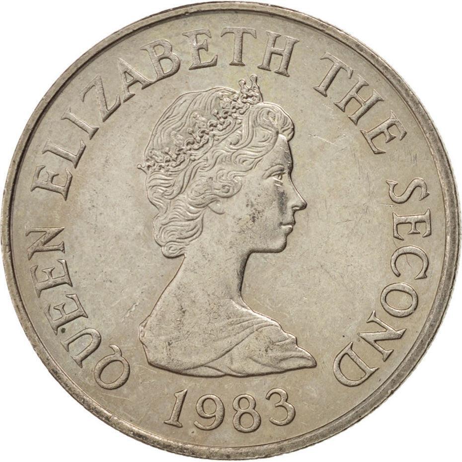 (銭単位) 日清戦争 北白川宮 2銭 5連刷 Islander Coin Jersey 5 Pence | Queen Elizabeth II | Seymour