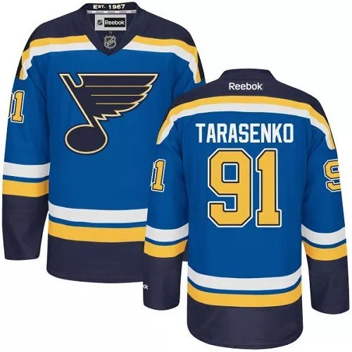 Reebok Men's St. Louis Blues #91 Vladimir Tarasenko Premier Jersey- Blue,  XL 887782961428