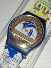 SWATCH GENT 1992 BACKSTAGE GN120 NUOVO FUNZIONANTE VINTAGE DA COLLEZIONE